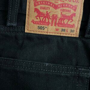 Black Levi 505s 38x30